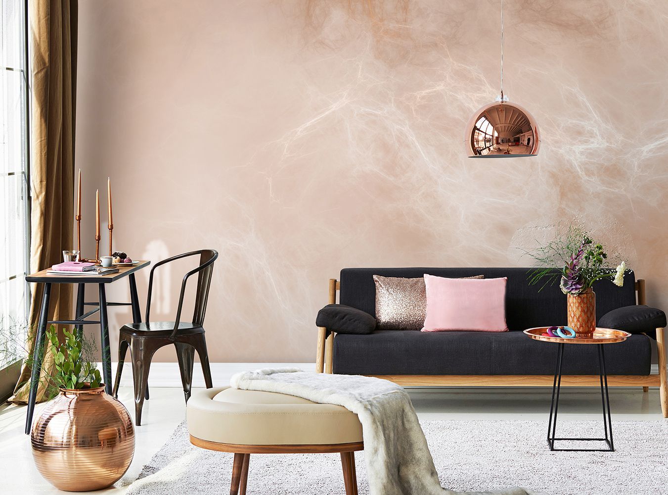 Фото Фреска ALBA Abstract арт. 800503 - Флюиды  | Студия фресок и фотопанно "La Stanza"