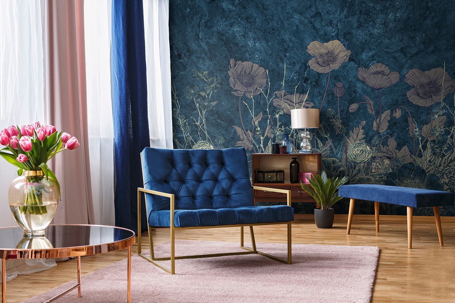 Фото Фреска ALBA Textures арт. 800310 - Цветы | Студия фресок и фотопанно "La Stanza"