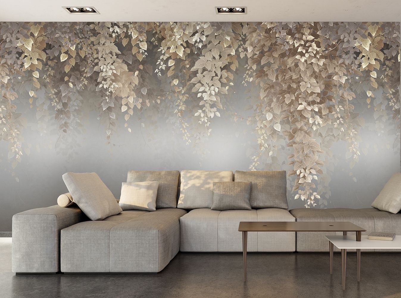 Фото Фреска Tesoro 2 арт. 02093-S - Цветы | Студия фресок и фотопанно "La Stanza"