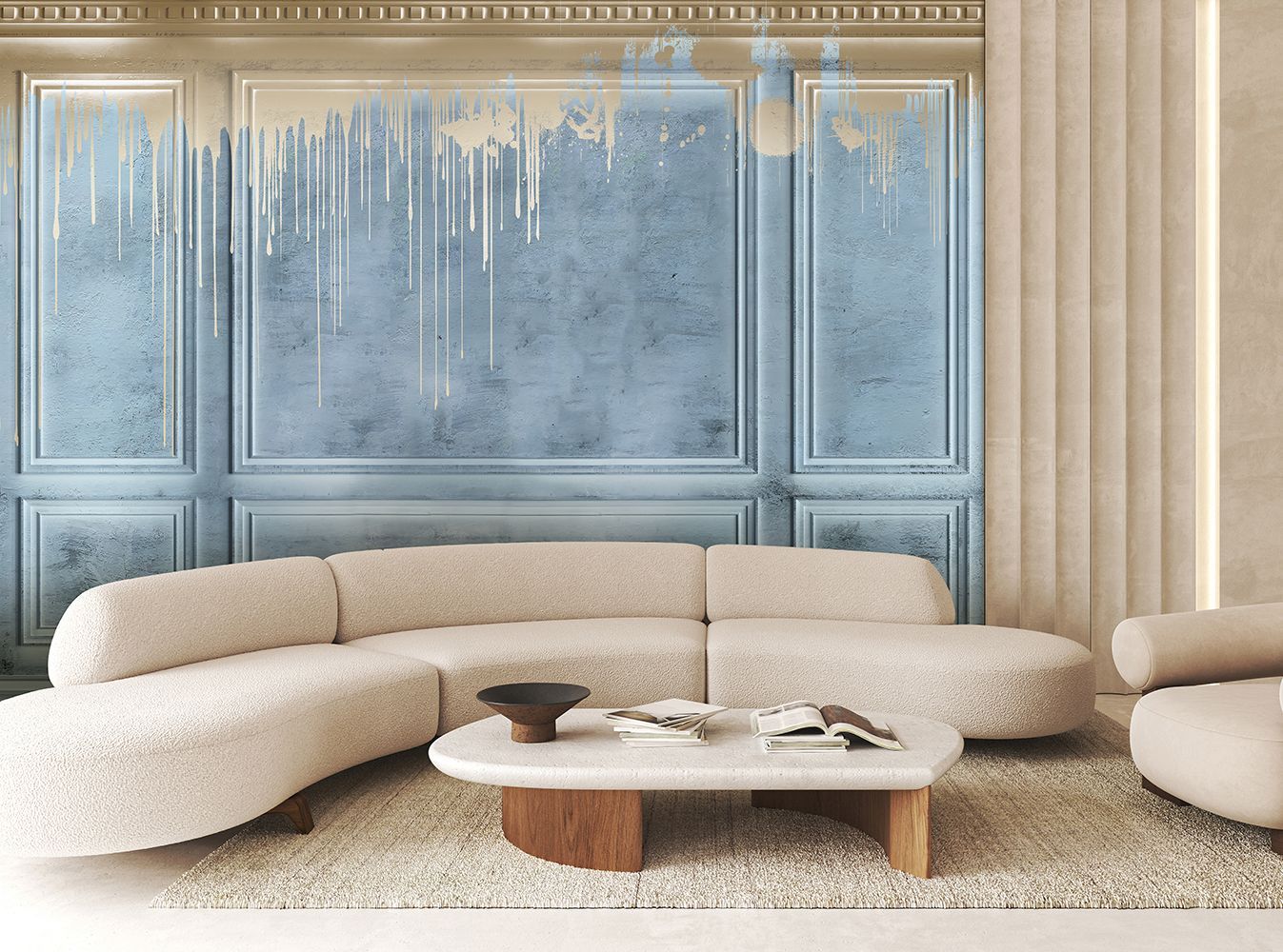 Фото Фреска Tesoro 2 арт. 02195-GL -  | Студия фресок и фотопанно "La Stanza"