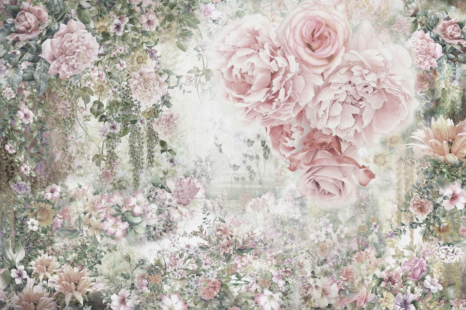 Фото Фреска Тренды Флориано арт. 980285 - Цветы | Студия фресок и фотопанно "La Stanza"