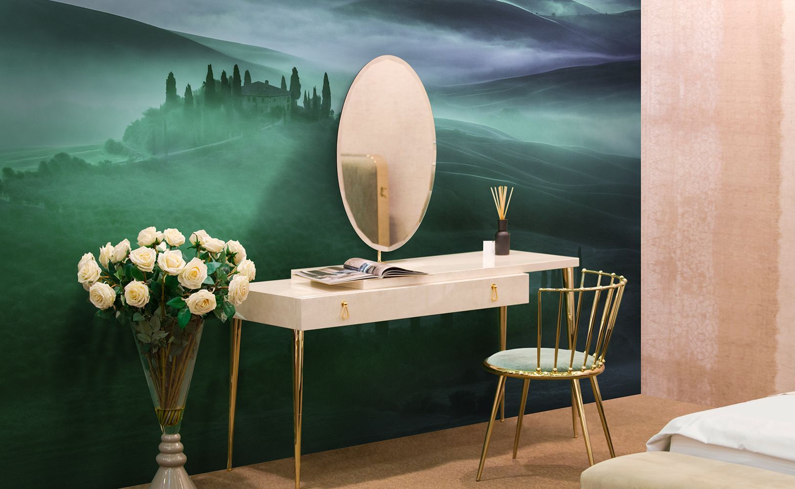 Фото Фреска ALBA Natura арт. 800168 - Лес и деревья | Студия фресок и фотопанно "La Stanza"