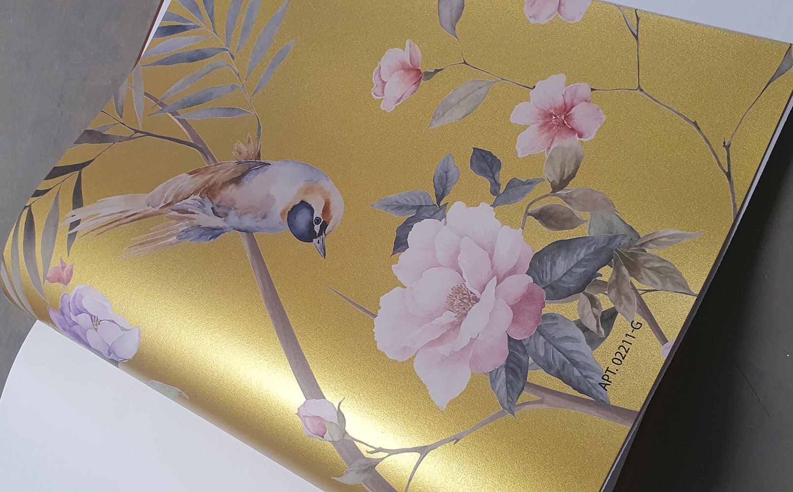 Фото Фреска Tesoro 2 арт. 02211-G - Шинуазри | Студия фресок и фотопанно "La Stanza" 1