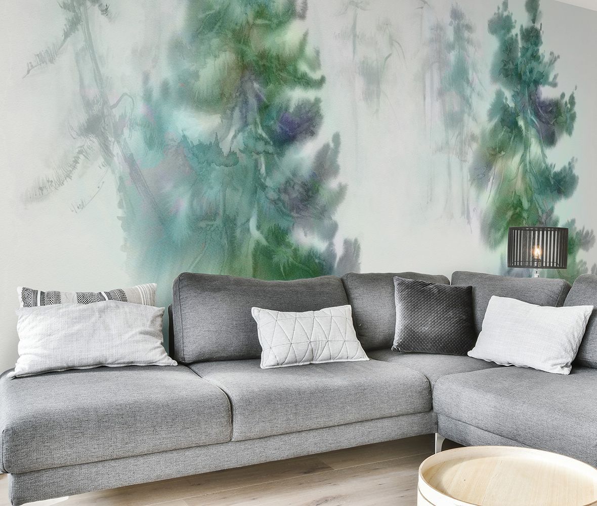 Фото Фреска ALBA Natura арт. 800736 - Лес и деревья | Студия фресок и фотопанно "La Stanza"