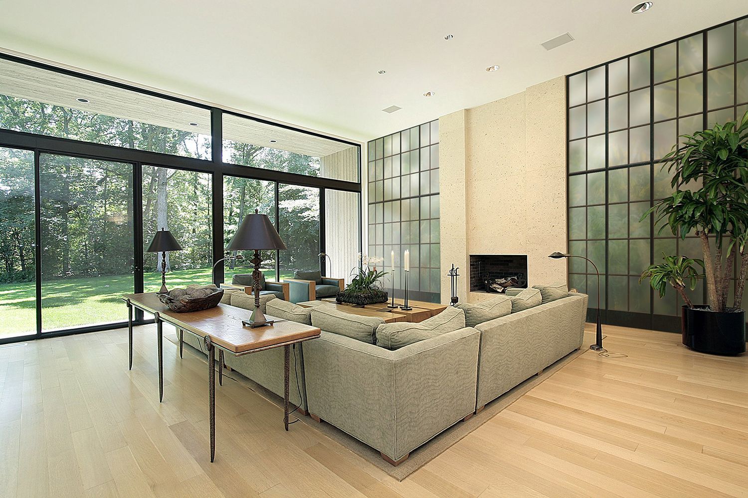 Фото Фреска ALBA Natura арт. 800186 - Лес и деревья | Студия фресок и фотопанно "La Stanza"