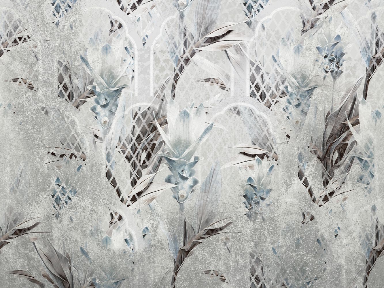 Фото Фреска Тренды Простые решения арт. 910471 - Цветы | Студия фресок и фотопанно "La Stanza"