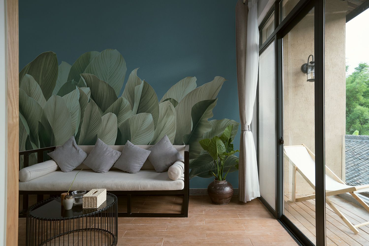 Фото Фреска ALBA Tropic арт. 800748 - Тропики  | Студия фресок и фотопанно "La Stanza"