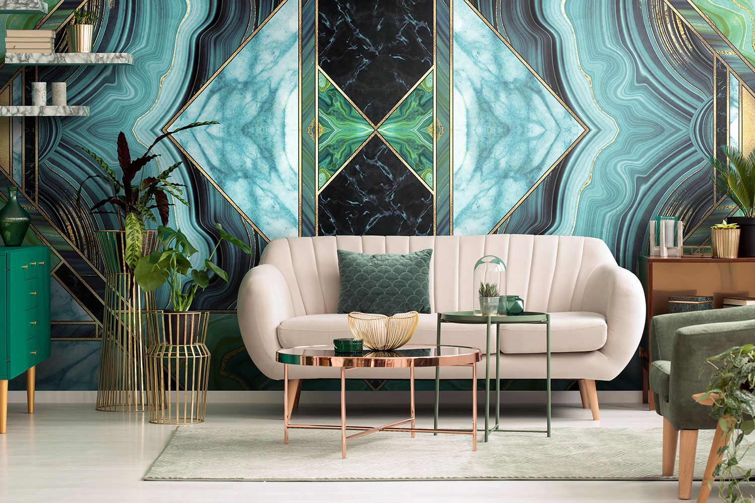 Фото Фреска ALBA Textures арт. 800371 - Графика  | Студия фресок и фотопанно "La Stanza"