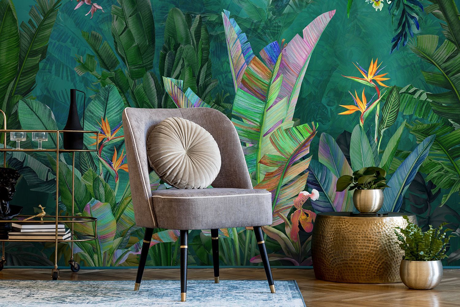 Фото Фреска ALBA Tropic арт. 800220 - Тропики  | Студия фресок и фотопанно "La Stanza"