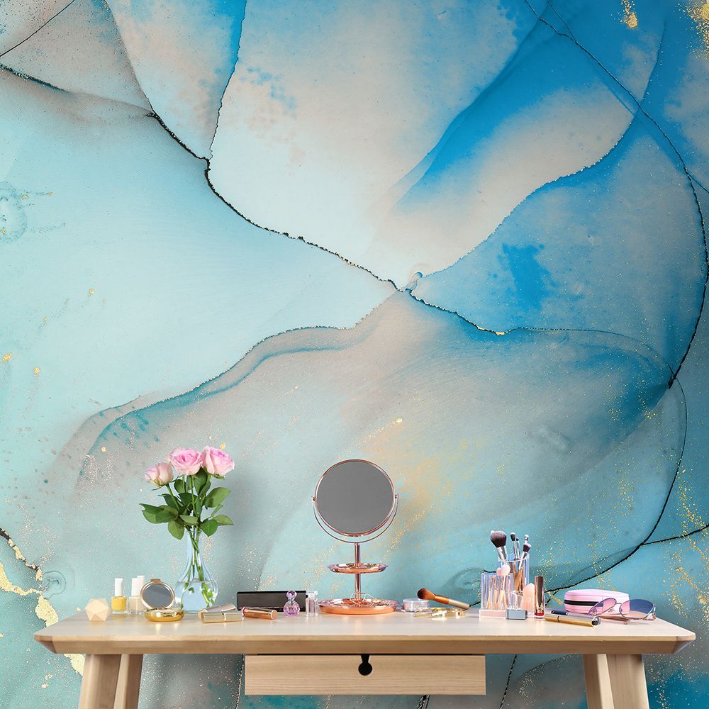 Фото Фреска ALBA Abstract арт. 800447 - Флюиды  | Студия фресок и фотопанно "La Stanza"