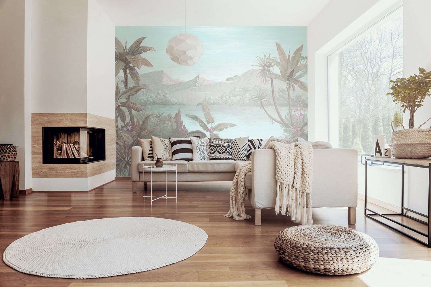 Фото Фреска ALBA Tropic арт. 800212 - Тропики  | Студия фресок и фотопанно "La Stanza"