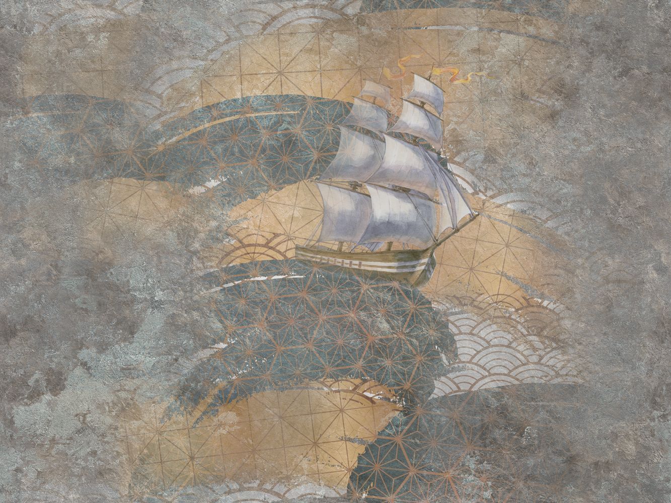 Фото Фреска Тренды Простые решения арт. 910595 - Детские фрески | Студия фресок и фотопанно "La Stanza"