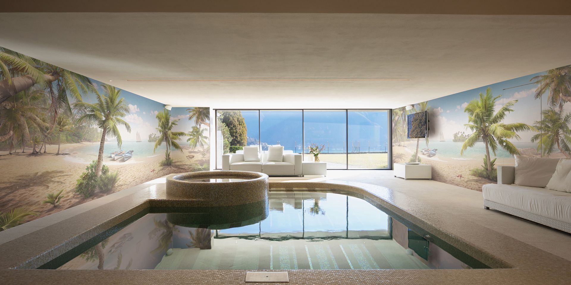 Фото Фреска ALBA Tropic арт. 800215 - Тропики  | Студия фресок и фотопанно "La Stanza"