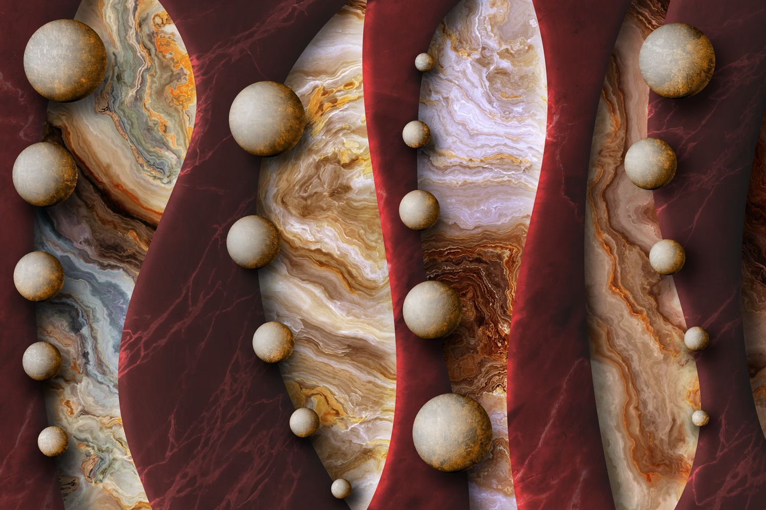 Фото Фреска ALBA Abstract арт. 800472 -  | Студия фресок и фотопанно "La Stanza"