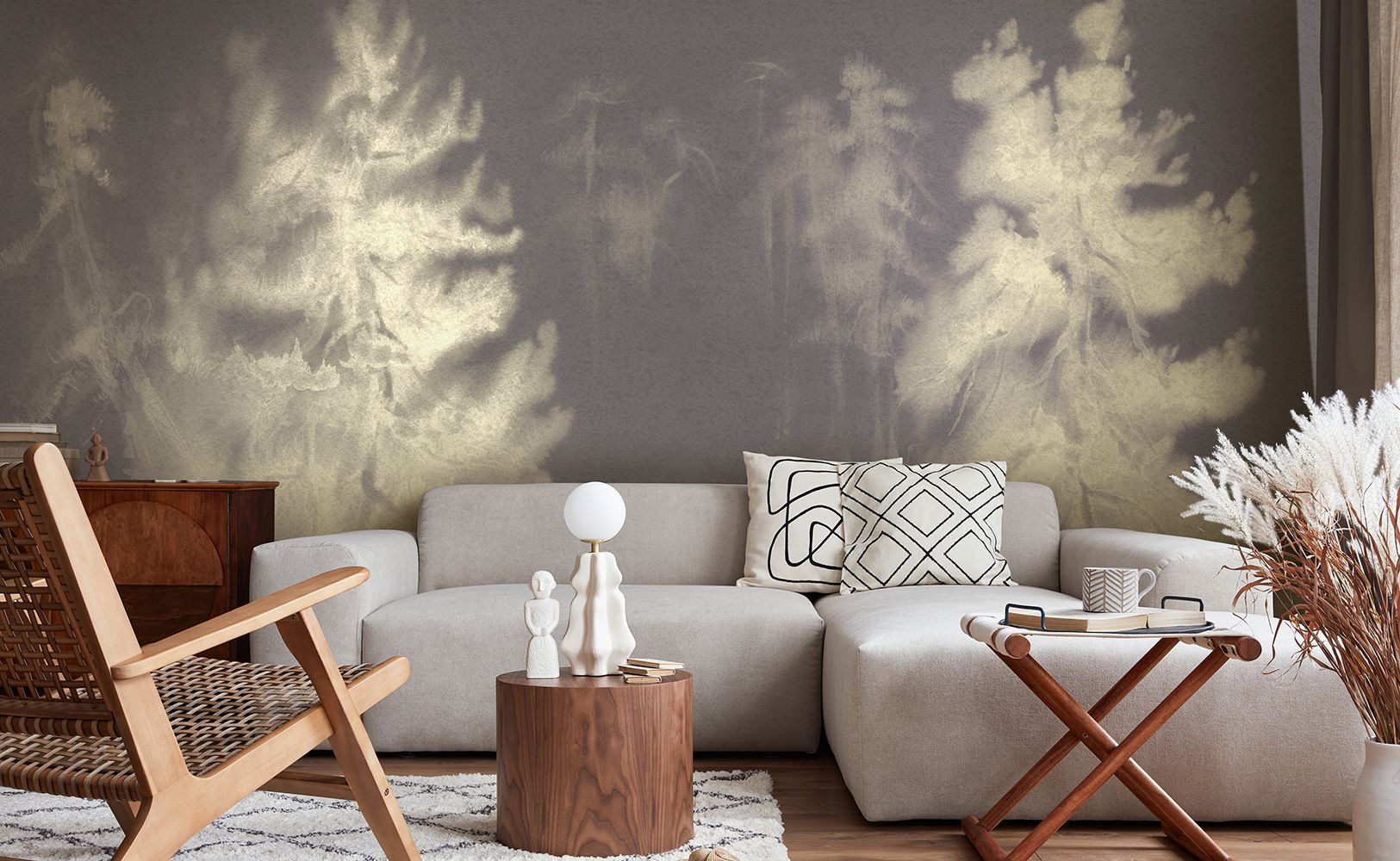 Фото Фреска ALBA Natura арт. 800738 - Лес и деревья | Студия фресок и фотопанно "La Stanza"