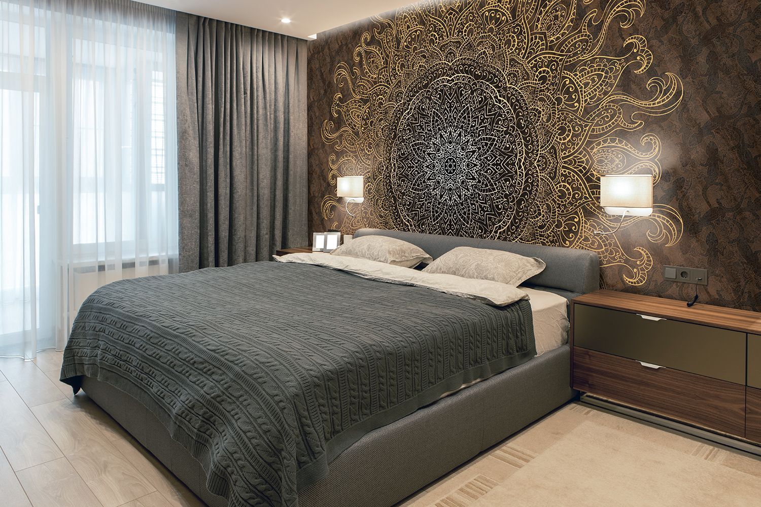 Фото Фреска ALBA Graphics арт. 800715 - Графика  | Студия фресок и фотопанно "La Stanza"