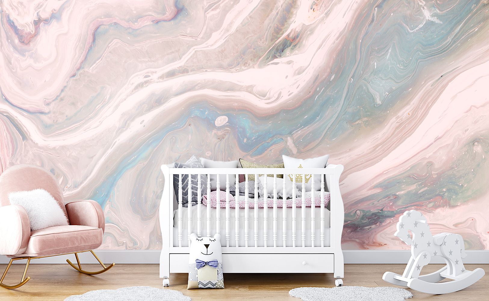 Фото Фреска ALBA Abstract арт. 800707 - Флюиды  | Студия фресок и фотопанно "La Stanza"