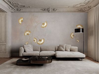 Фото Фреска Tesoro 2 арт. 02054-G - Графика  | Студия фресок и фотопанно "La Stanza"