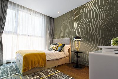 Фото Фреска ALBA Graphics арт. 800418 - Line art | Студия фресок и фотопанно "La Stanza"