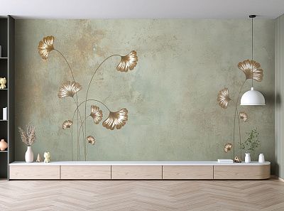 Фото Фреска Tesoro 2 арт. 02052-GL - Графика  | Студия фресок и фотопанно "La Stanza"