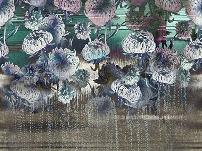 Фото Фреска Тренды Мистика арт. 980425 - Цветы | Студия фресок и фотопанно "La Stanza"