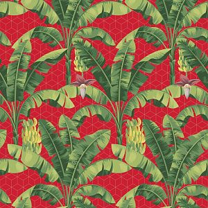 Фото Фреска Тренды Простые решения арт. 911067 - Тропики  | Студия фресок и фотопанно "La Stanza"