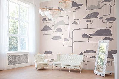 Фото Фреска Tesoro арт. 01320-GL - Графика  | Студия фресок и фотопанно "La Stanza"