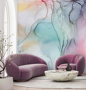 Фото Фреска ALBA Abstract арт. 800771 - Флюиды  | Студия фресок и фотопанно "La Stanza"