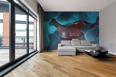 Фото Фреска ALBA Abstract арт. 800457 - Флюиды  | Студия фресок и фотопанно "La Stanza"