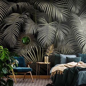 Фото Фреска Tesoro арт. 01214-GL - Тропики  | Студия фресок и фотопанно "La Stanza"