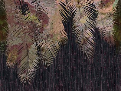 Фото Фреска Тренды Мистика арт. 980357 - Тропики  | Студия фресок и фотопанно "La Stanza"