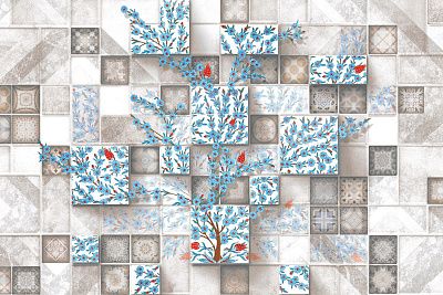 Фото Фреска Тренды Марракеш арт. 980199 - Орнаменты | Студия фресок и фотопанно "La Stanza"