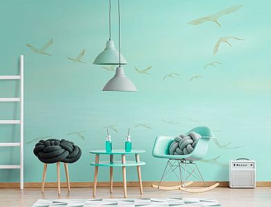 Фото Фреска ALBA Graphics арт. 800380 - Line art | Студия фресок и фотопанно "La Stanza"