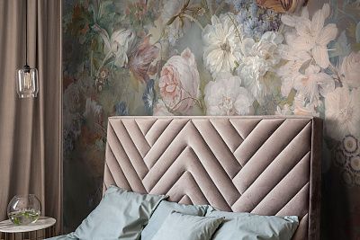 Фото Фреска ALBA Flora арт. 800627 - Цветы | Студия фресок и фотопанно "La Stanza"