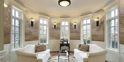 Фото Фреска ALBA Natura арт. 800112 - Лес и деревья | Студия фресок и фотопанно "La Stanza"