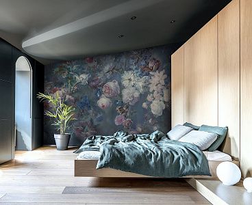 Фото Фреска ALBA Flora арт. 800626 - Цветы | Студия фресок и фотопанно "La Stanza"