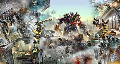 Фото Фотообои-панно трансформеры - Детские|Для мальчика  | Студия фресок и фотопанно "La Stanza"