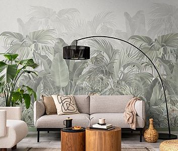 Фото Фреска Tesoro арт. 01224-F - Тропики  | Студия фресок и фотопанно "La Stanza"