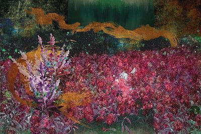 Фото Фреска Тренды Флориано арт. 980267 -  | Студия фресок и фотопанно "La Stanza"