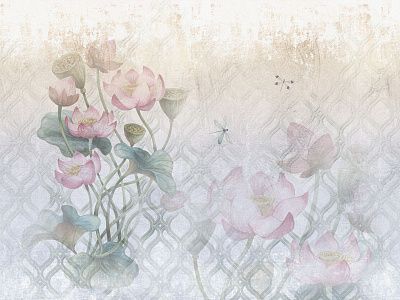 Фото Фреска Тренды Простые решения арт. 910545 - Цветы | Студия фресок и фотопанно "La Stanza"