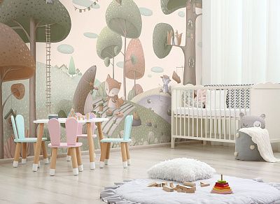 Фото Фреска ALBA Dreams арт. 800723 - Детские|Для мальчика  | Студия фресок и фотопанно "La Stanza"