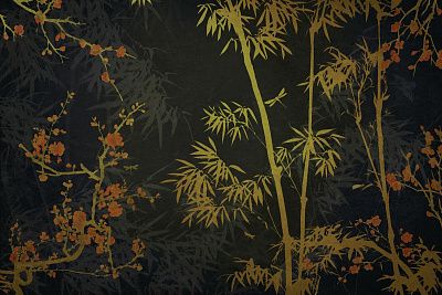 Фото Фреска Тренды Шинуазри арт. 980071 -  | Студия фресок и фотопанно "La Stanza"