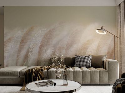 Фото Фреска Tesoro 2 арт. 02073-F - Цветы | Студия фресок и фотопанно "La Stanza"