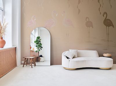 Фото Фреска Tesoro 2 арт. 02201-GL - Line art | Студия фресок и фотопанно "La Stanza"