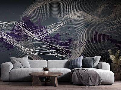 Фото Фреска Tesoro 2 арт. 02102-S - Графика  | Студия фресок и фотопанно "La Stanza"