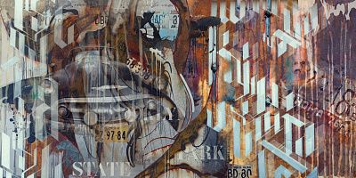 Фото Фреска Тренды Граффити арт. 980088 - Детские|Для подростка | Студия фресок и фотопанно "La Stanza"