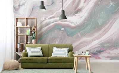 Фото Фреска ALBA Abstract арт. 800708 - Флюиды  | Студия фресок и фотопанно "La Stanza"