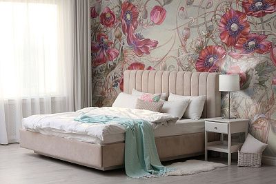 Фото Фреска ALBA Flora арт. 800671 - Цветы | Студия фресок и фотопанно "La Stanza"