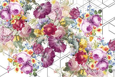 Фото Фреска Тренды Флориано арт. 980261 - Цветы | Студия фресок и фотопанно "La Stanza"