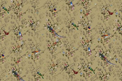 Фото Фреска Тренды Шинуазри арт. 980056 -  | Студия фресок и фотопанно "La Stanza"